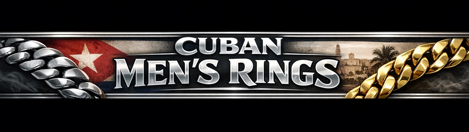 CUBAN MEN'S RINGS