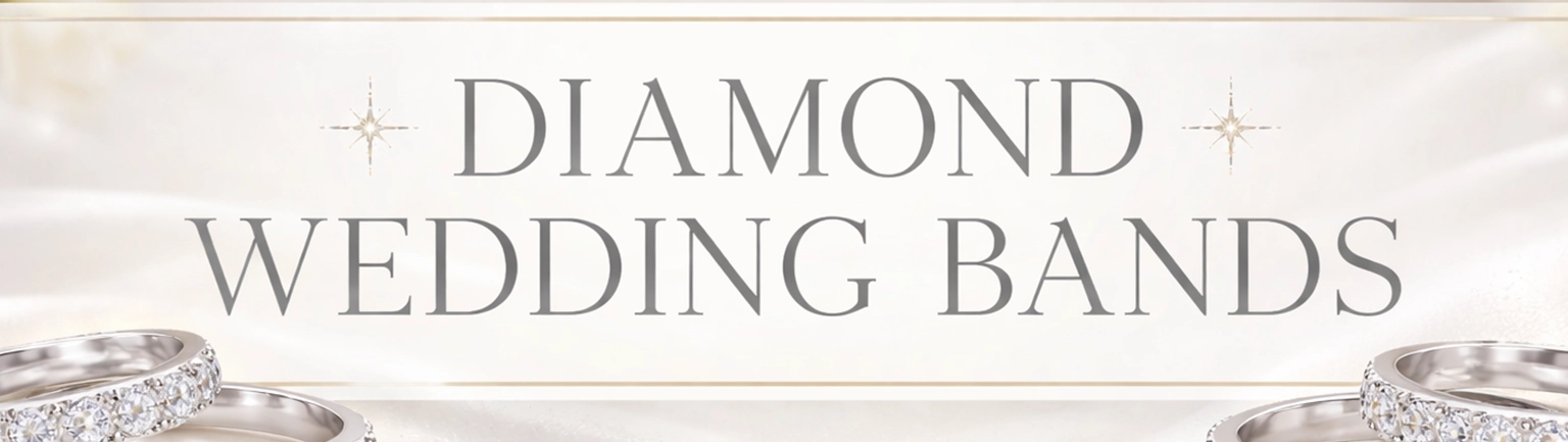 HAND MADE DIAMOND WEDDING BANDS