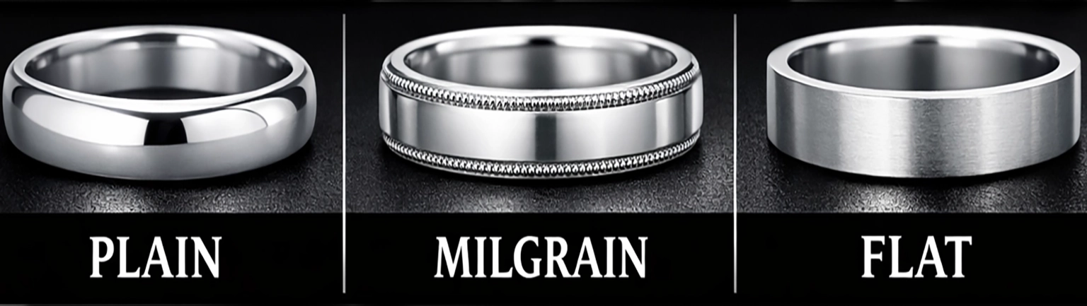 HAND MADE DIAMOND WEDDING BANDS